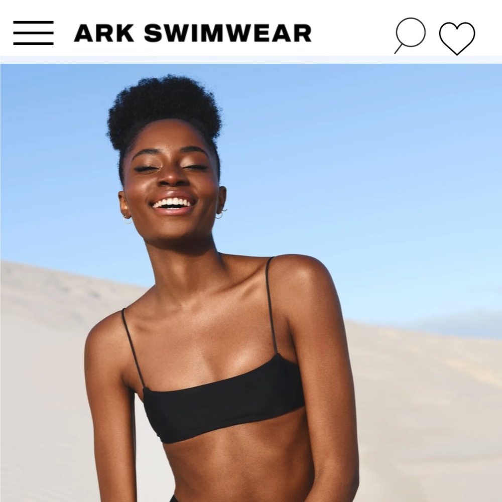 Ark Swimwear Minimal Crop bikini top